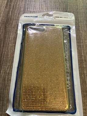 Gold Rhinestone Bling Phone Case